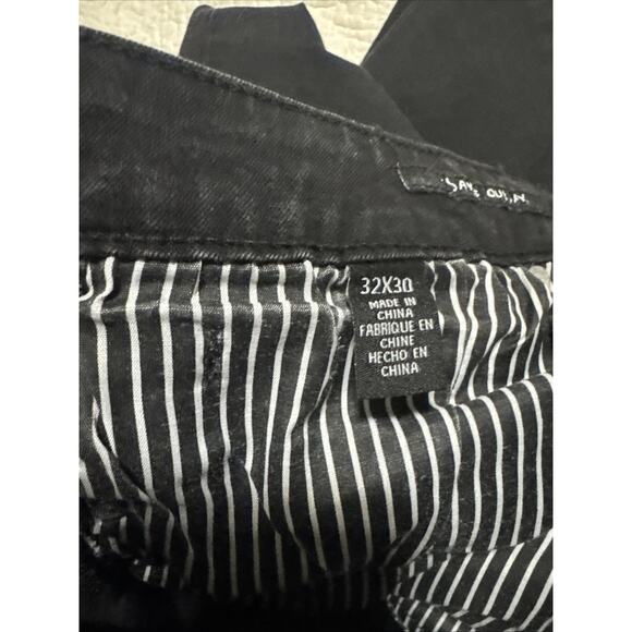 NWT Mens KENNETH COLE Slim Fit Techni-Cole Performance Pants Black 32 W 30 L - Picture 10 of 10